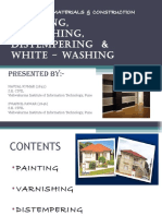 Painting, Varnishing, Distempering & White - Washing: Presented By