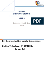 Energy Systems Unit 2