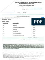 HSC EXAM RESULT 2020 PASS FOR PRANAY BHANDARKAR