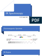 IR Spectroscopy: Dr. M. Saqlain Tahir