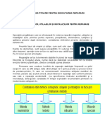 Operatii Pregatitoare Pentru Executarea Repararii: 1.primirea Maşinilor, Utilajelor Şi Instalaţiilor Pentru Reparare