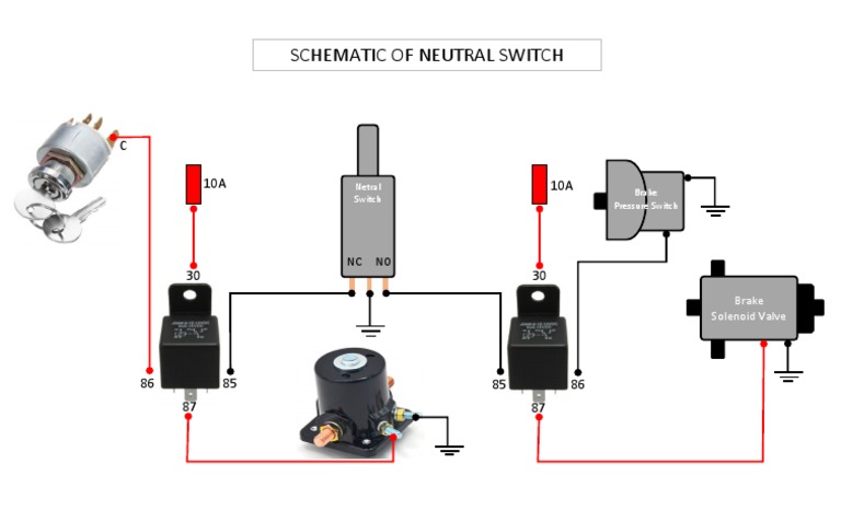 Neutral Switch Wiring Diagram | PDF