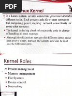 Role of Linux Kernel: Clearly Marked. The Kernel's