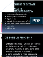 Sisteme de Operare Fire de Executie PDF