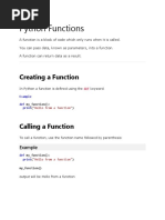 Python(functions)