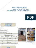 Visibilidad Punto de Venta TUNJA Del 03 Al 08 de Julio BOYACA