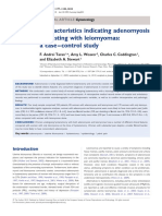 Characteristics Indicating Adenomyosis Coexisting With Leiomyomas: A Case - Control Study
