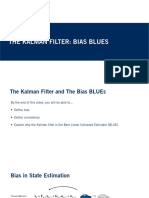 Module 2 Lesson 2: The Kalman Filter: Bias Blues