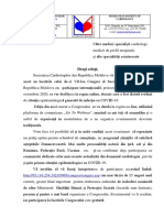 Invitatie Congres On-Line PDF