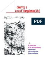 Trilateration and Triangulation (3 HR) : Er. Pramesh Hada BE Civil, MSC Urban Planning