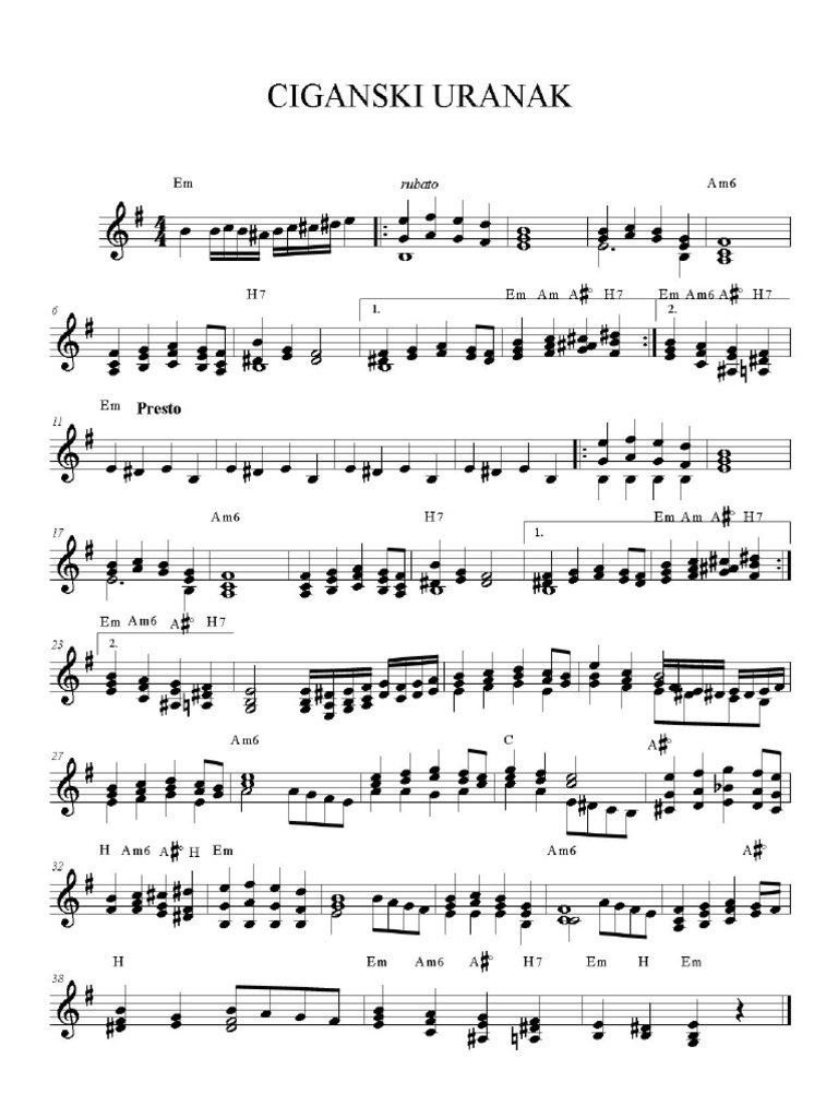 Ciganski Uranak PDF