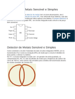 Detector de Metais Sensível e Simples PDF