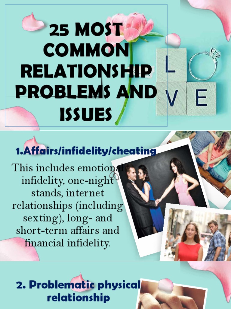 25 Common Relationship Problems | PDF | Infidelity | Violence