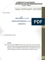 Patologi Pada Penyakit Sistem Gerak