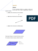 Geometria espacial - Pontos, retas, planos e poliedros