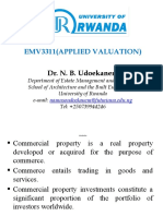 Emv3311 (Applied Valuation) : Dr. N. B. Udoekanem