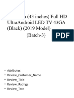 Vu 108 CM (43 Inches) Full HD Ultraandroid Led TV 43ga (Black) (2019 Model) (Batch-3)