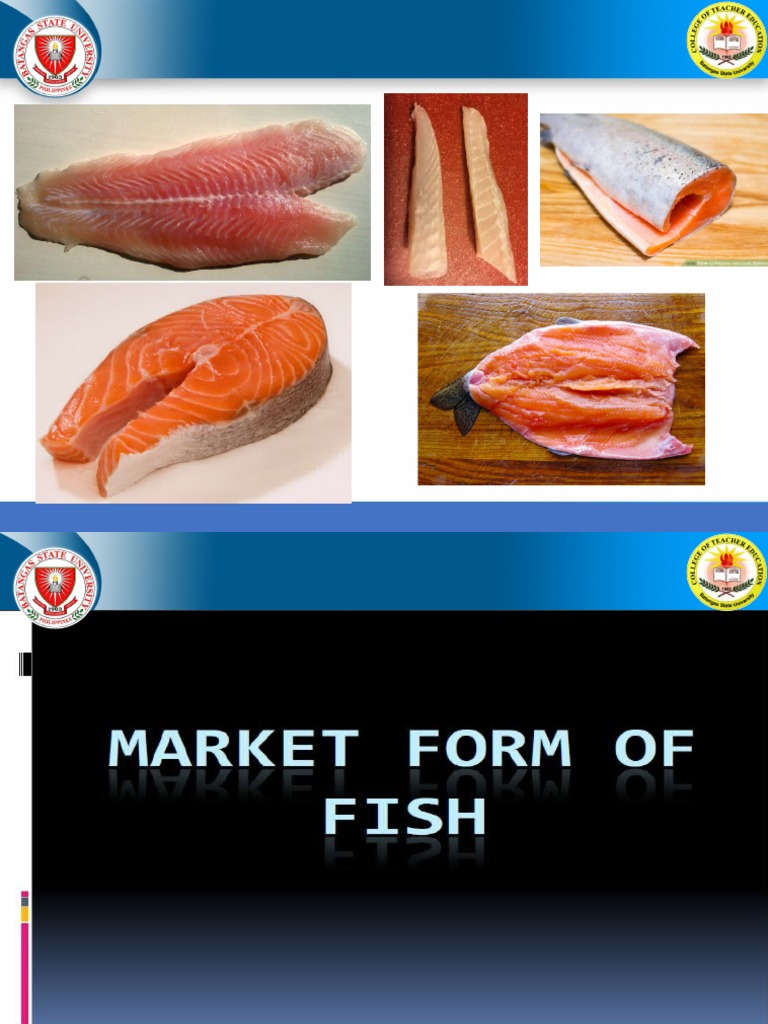 Market Forms of Fish PDF