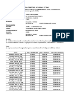 Ejercicio Horas Extras