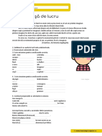 001 Fișă de Lucru Clasa A 4 Comunicare in Limba Romana Recapitulare 1