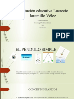 El Péndulo Simple