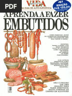 Aprenda a fazer embutidos