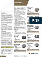 8662 - Cousins 2018 WATCH MOVEMENTS Catalogue