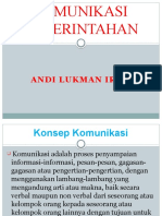 Komunikasi Pemerintahan