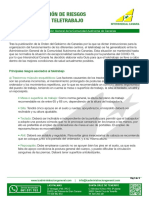 Guía Prevención de Riesgos Laborales en El Teletrabajo PDF