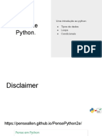 Introdução Ao Python PDF