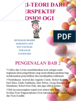 Bab 2 Teori Dari Perspektif Sosiologi