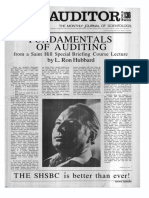 Fundamentals of Auditing: by L. Ron Hubbard