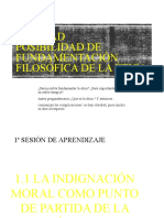 1.1 La Indignación Moral Como Punto de Partida de La Ética