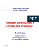 JVerastegui - Tendencias Mejora Nutricional Alimentos y Biotecnologia - 2009