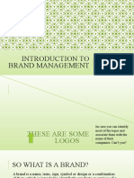 Introduction to Brand Management Elements