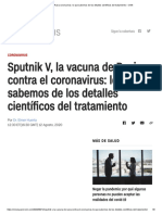 Vacuna Rusia Coronavirus - Lo Que Sabemos de Los Detalles Científicos Del Tratamiento - CNN