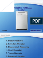 Training Manual: SAMSUNG Washing Machine