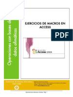 Ejercicios Macros Access