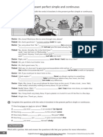 2A GRAMMAR Present Perfect Simple and Continuous: 'Ve Been Waiting