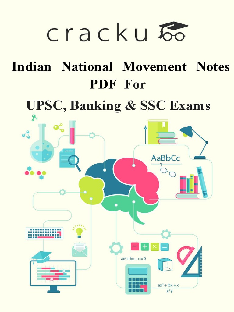 Indian National Movement Study Notes | PDF