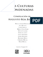 Roa Bastos Augusto Comp. Las Culturas Condenadas..pdf Versión 1 PDF