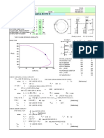 Pipe Concrete Column Design Based On ACI 318-14: Input Data & Design Summary