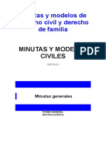 Minutas y Modelos de Derecho Civil y Derecho de Familia PDF