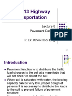 UEMX 3813 Highway and Transportation: Pavement Design Ir. Dr. Khoo Hooi Ling