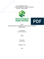 Ensayo Procesos Administrativos PDF
