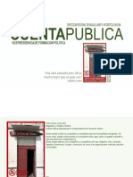 Cuenta Publica Vicepresidencia de capacitación y formación política