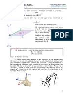 2020A - Física - 12 - Productos Entre Vectores - Producto Vectorial o Producto Cruz PDF