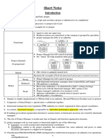 Short Notes PMP