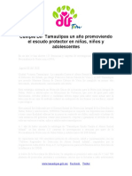 DIF-051-2020.-Cumple DIF Tamaulipas Un Año Promoviendo El Escudo Protector en Niñas, Niños y Adolescentes