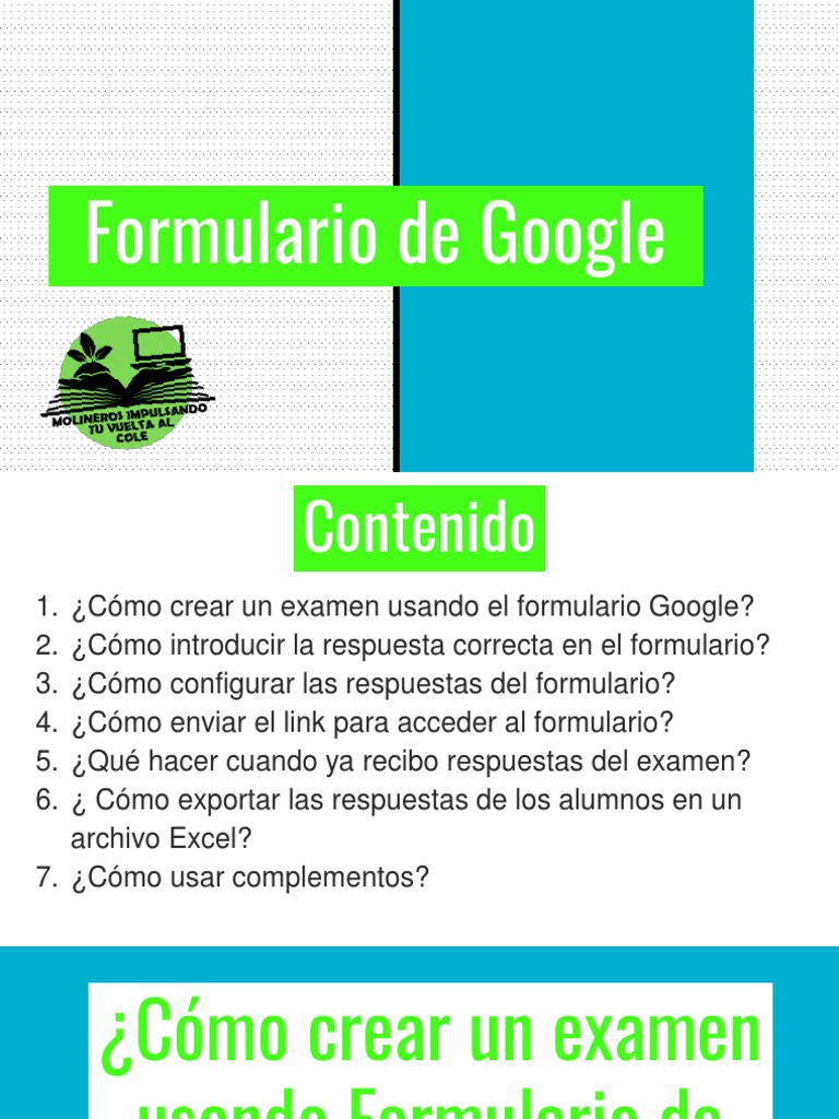 Guía Completa para Exámenes en Google Forms | PDF | Prueba (evaluación ...